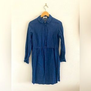 Thought denim dress.